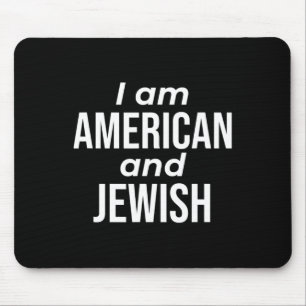 Ik ben Amerikaans en joods Muismat