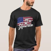 Ik ben Amerikaans T-shirt (Voorkant)