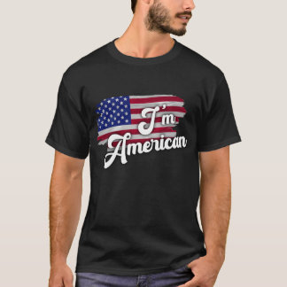 Ik ben Amerikaans T-shirt