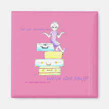 Ik ben Amerikaans. We hebben spullen! Magneet