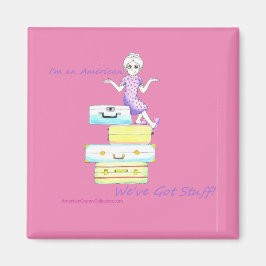 Ik ben Amerikaans. We hebben spullen! Magneet