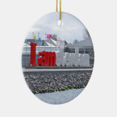 Ik ben Amsterdam Sign, Nederland Keramisch Ornament (Rechts)