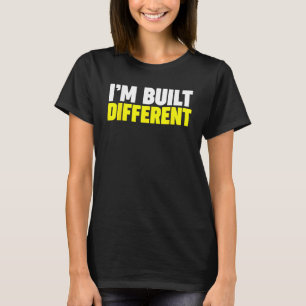 Ik ben anders gebouwd t-shirt