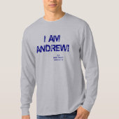 IK BEN ANDREW BREITBART! T-SHIRT (Voorkant)
