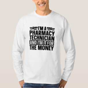 Ik ben apotheker in de geneeskunde t-shirt