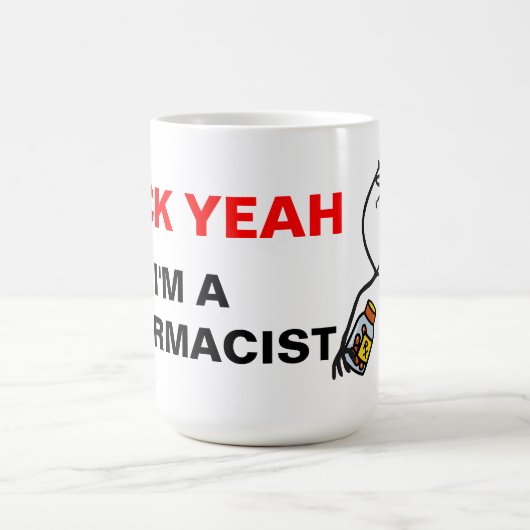 Ik ben apotheker koffiemok (Center)
