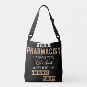 Ik ben apotheker om tijd te besparen, laten we aan crossbody tas