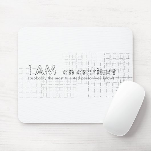 Ik ben architect muismat (Met muis)