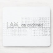 Ik ben architect muismat (Voorkant)