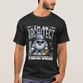 Ik ben architect t-shirt (Voorkant)