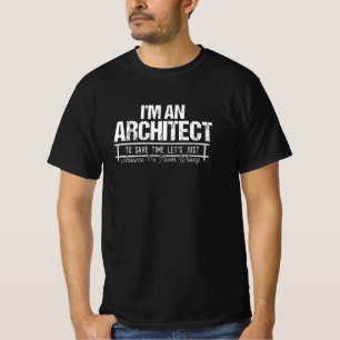 Ik ben architect t-shirt