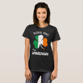 Ik ben Armeens Shamrock Armenia St Patrick's T-shirt (Voorkant volledig)