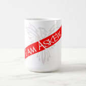 "Ik ben Askew" Morphing Coffee Mok (Midden)