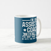 Ik ben assistent coach Coach team game Koffiemok (Voorkant rechts)