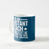 Ik ben assistent coach Coach team game Koffiemok (Voorkant links)
