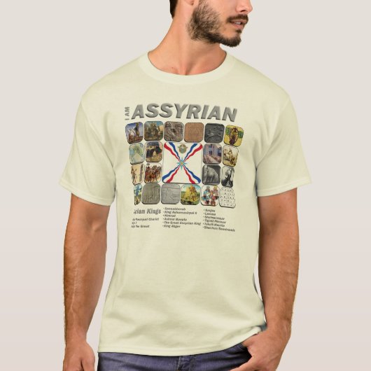 Ik ben Assyrisch T-shirt (Voorkant)