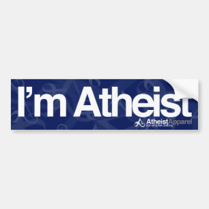 Ik ben atheïst bumpersticker