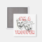 IK BEN ATROUPER MAGNEET (Voorkant / Achterkant)