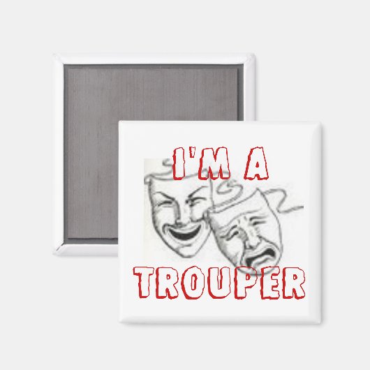 IK BEN ATROUPER MAGNEET (Voorkant / Achterkant)