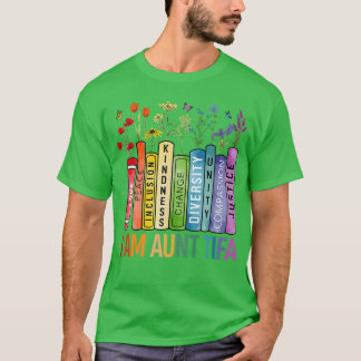 Ik Ben Auntifa Gelijkheid Diversiteit Inclusie Vri T-shirt