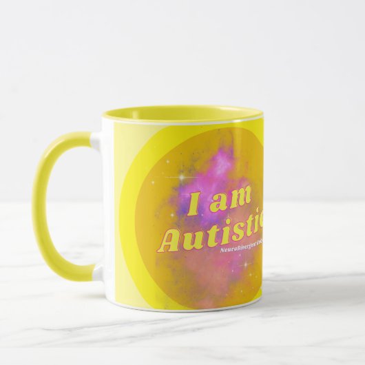 Ik ben Autistic Coffee Mok (Links)
