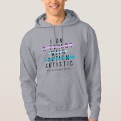 Ik ben Autistic Hoodie (Voorkant)