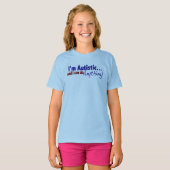 Ik ben autistisch t-shirt (Voorkant volledig)