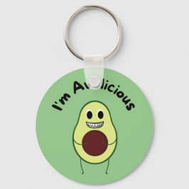 Ik ben Avolicious - Funny Fruit Pun Sleutelhanger