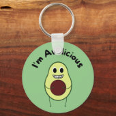 Ik ben Avolicious - Funny Fruit Pun Sleutelhanger (Voorkant)