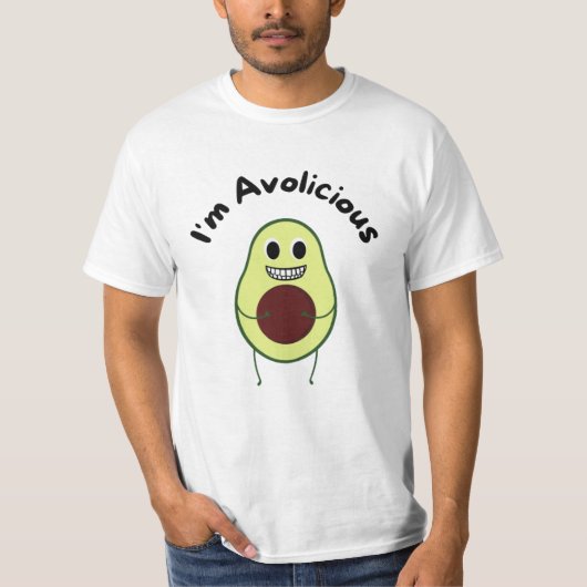 Ik ben Avolicious - Funny Fruit Pun T-shirt (Voorkant)