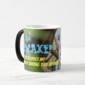 Ik ben AWAKE. Cute slaapkoala beer met privacy! Magische Mok (Voorkant links)