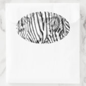 Ik ben Aware_ Ovale Sticker (Tas)