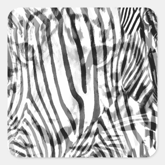 Ik ben Aware_ Vierkante Sticker (Voorkant)