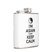 Ik ben Aziatisch dat ik geen kalm kan houden. Heupfles (Rechts)