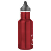 Ik ben Aziatisch dat ik geen kalm kan houden. Waterfles (Links)