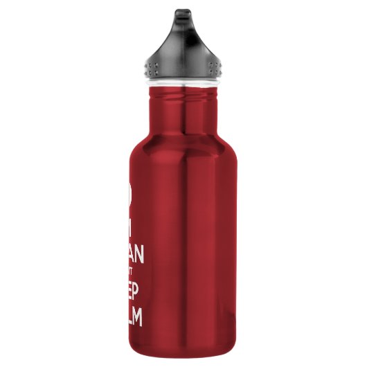 Ik ben Aziatisch dat ik geen kalm kan houden. Waterfles (Rechts)