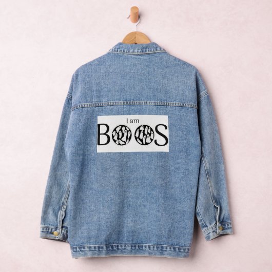Ik ben baas Halloween Denim Jacket (Hangar)