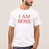 Ik Ben Baas T-shirt (Voorkant)