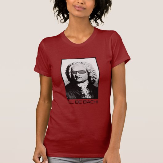Ik ben BACH - J.S. Bach T-shirt (Voorkant)