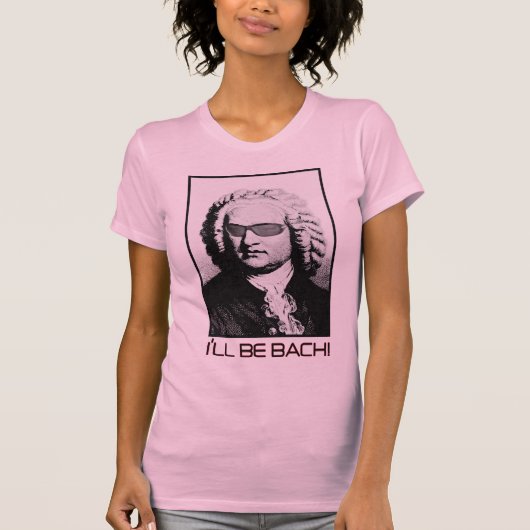 Ik ben BACH - J.S. Bach T-shirt (Voorkant)