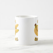 Ik ben Bananas Classic White Coffee Mok (Center)