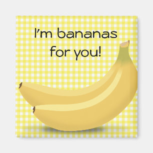 Ik ben Bananen voor jou, Cute Love Magnet