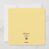 Ik ben bananen voor jou - Schattigee grappige bana Feestdagenkaart (Achterkant)