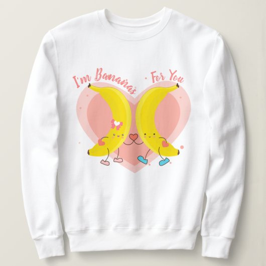 Ik ben Bananen voor jou Trui (Design voorkant)
