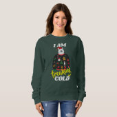 ik ben bang dat het leuk is om kerst te maken trui (Voorkant volledig)