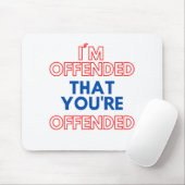 Ik ben bang dat je beledigd bent muismat (Met muis)