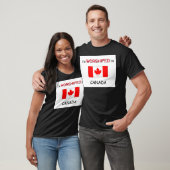 Ik ben bang in CANADA T-shirt (Unisex)