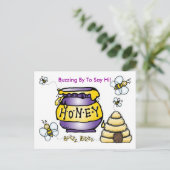 Ik ben bang om te zeggen hoi. briefkaart (Staand voorkant)