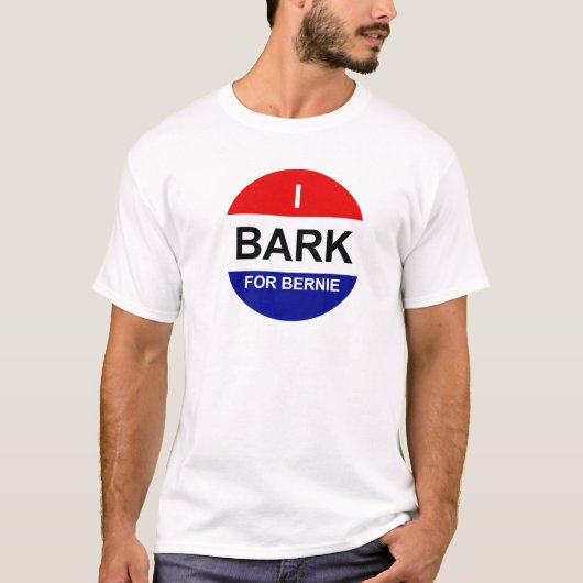 Ik ben bang voor Bernie - Dog Owner's T-Shirt (Voorkant)