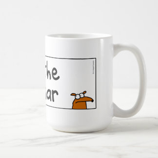 Ik ben bang voor het onbekende koffiemok